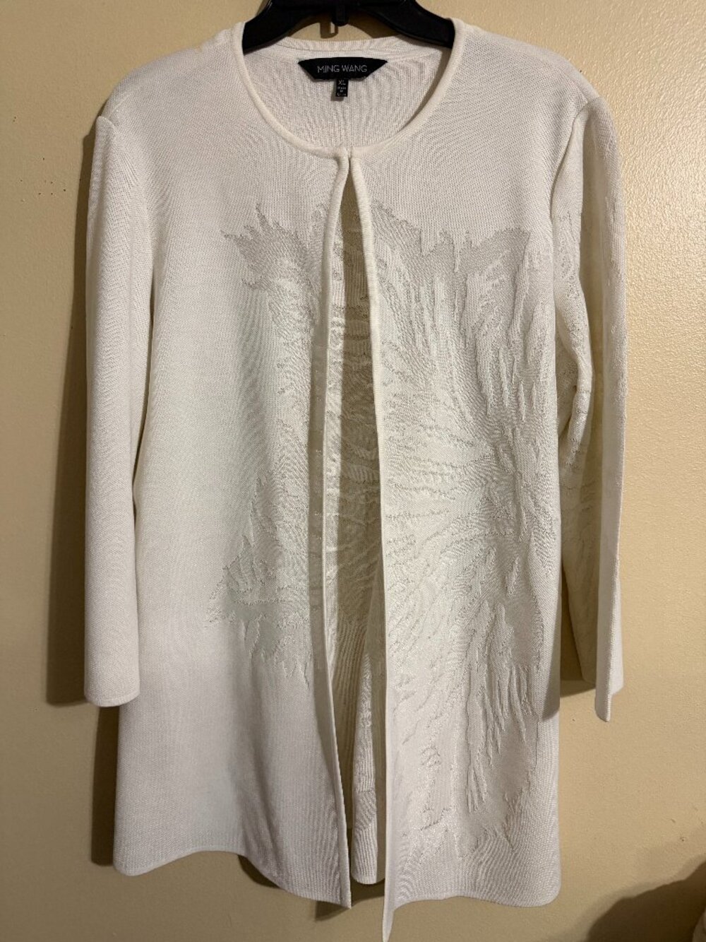 Beautiful White Ming Wang Jacket
